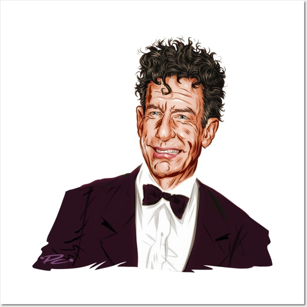 Lyle Lovett - An illustration by Paul Cemmick Wall Art by PLAYDIGITAL2020